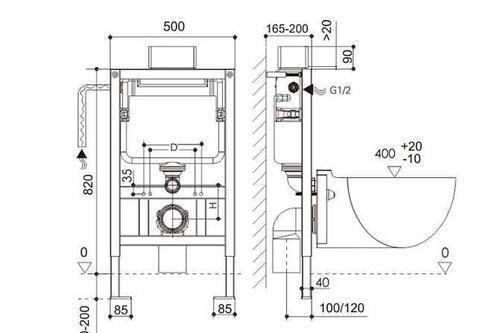 壁掛式馬桶安裝要求