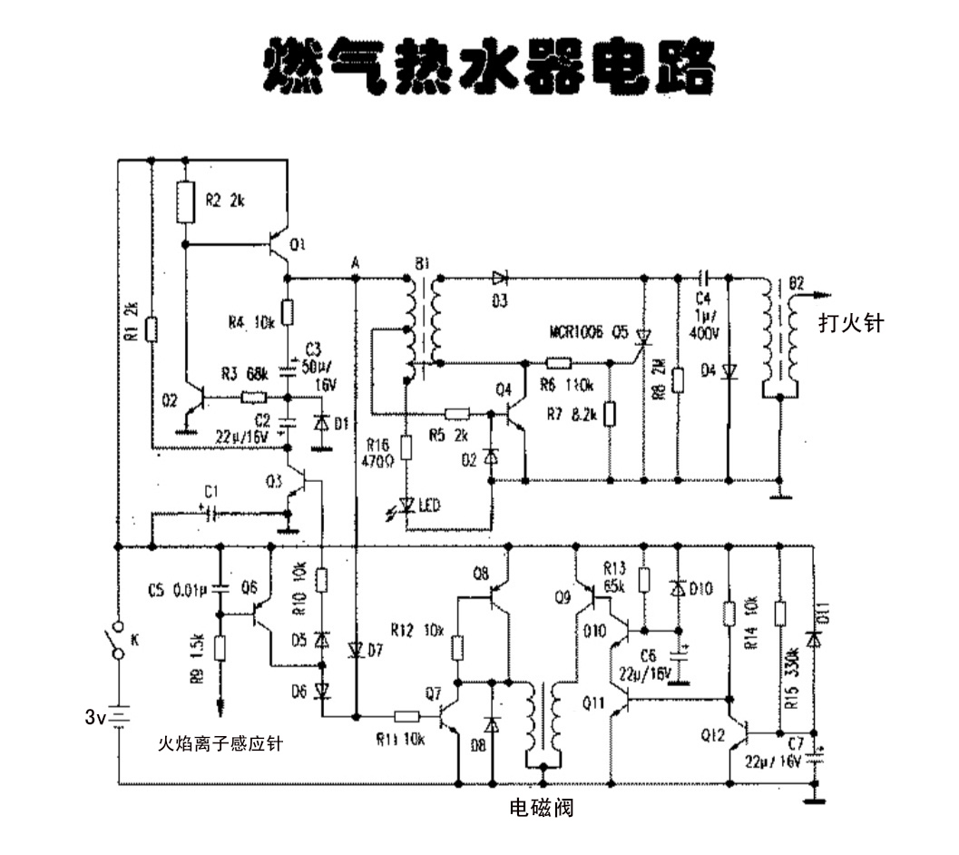 燃氣熱水器什么原理