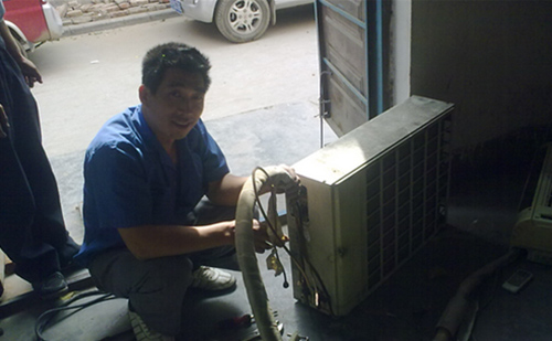 金華永康裝空調多少錢_就近安排師傅
